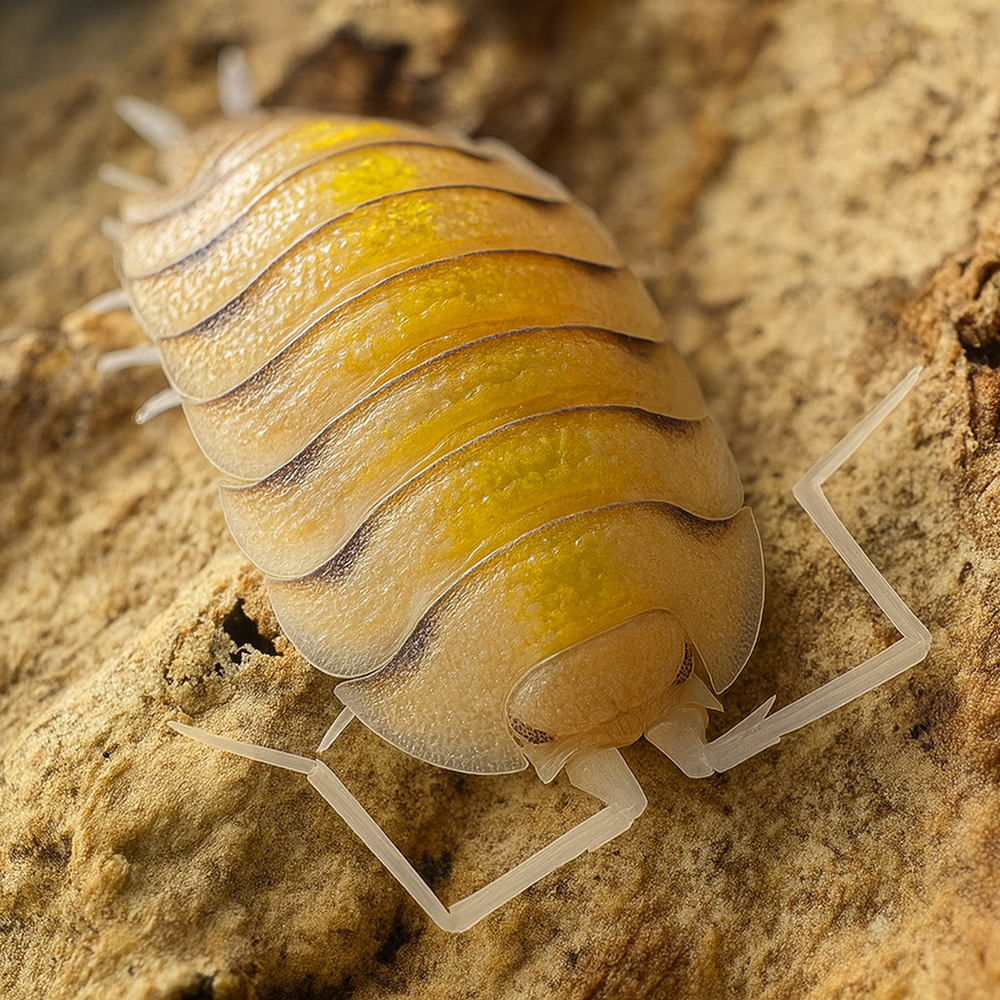 Porcellio bolivari "Yellow Ghost"