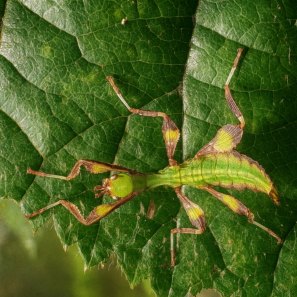 Phyllium gantungense "Rizal" Nymphs