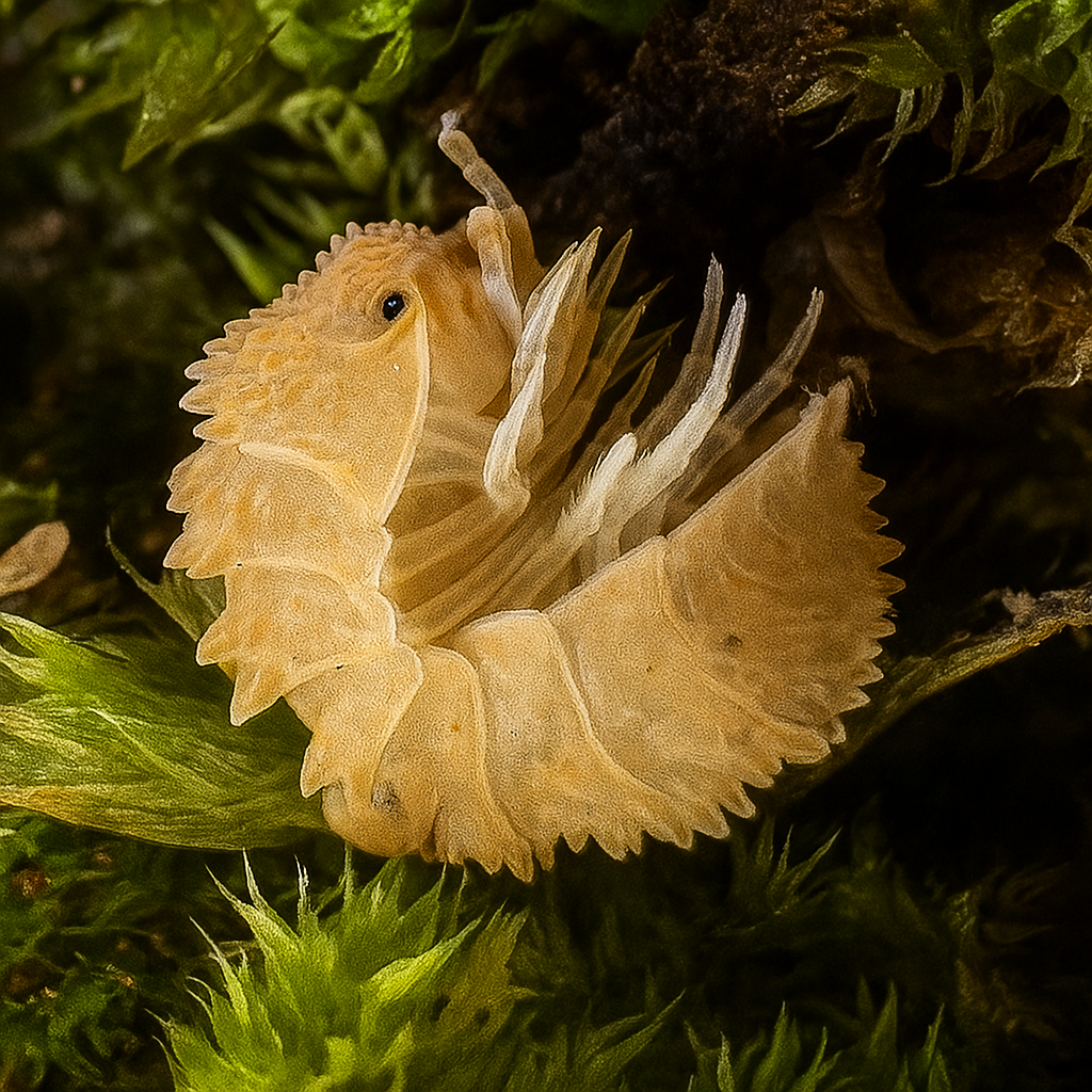 Cristarmadillidium muricatum (Crystal Pineapple Isopod)